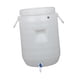 thumbnail image 3 of Cubo de PP con tapa, barril resistente, contenedor multiusos para almacenar alimentos 15 litros, 3 of 9
