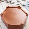 thumbnail image 4 of Wooden Nut Bowl with Lid, Divided Snack Tray for Dried Fruits, Candies & Biscuits, Large Transparent Lid, 4 of 6