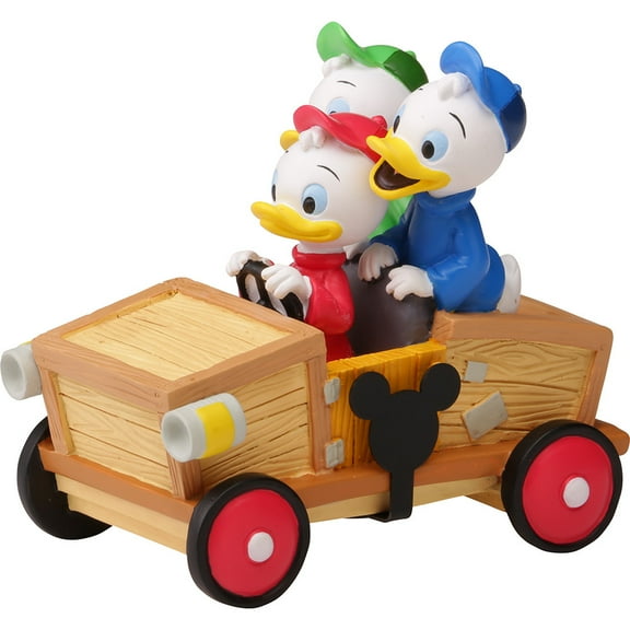 Precious Moments Disney Showcase Disney Collectible Parade Huey, Dewey, and Louie Figurine, 1 Each
