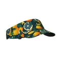 thumbnail image 2 of Kll Sport Sun Visor Hats Ball Caps Empty Top Baseball Sun Cap For Men Women-Fresh Orange, 2 of 8