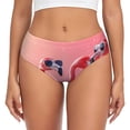 thumbnail image 1 of Balery Cool Flamingos Sunglasses Scene Ropa Interior de Algodón para Mujer con Dibujo – Braguitas Cómodas y Elásticas, Estilo Clásico-X-Small, 1 of 6