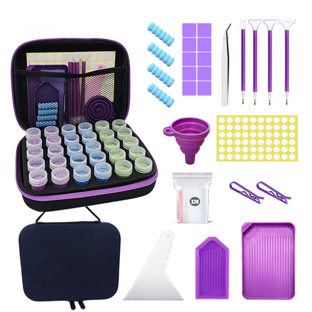 Estuche Almacenamiento Diamantes Organizador Kits Pintura 77/108 Uds. Duradero Y Útil