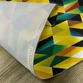 thumbnail image 5 of Ambesonne Yellow Place Mats Set of 4, Geometric Green, Standard Size, Yellow Dark Green, 5 of 6