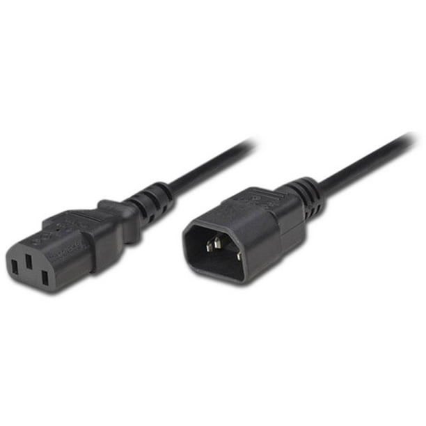 Extensión de cable de alimentación de C14 a C13, 1.8 m. Manhattan 301152