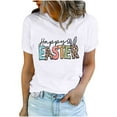 thumbnail image 2 of LSLJS T-shirt à Col Rond Imprimé Pollution pour Femmes Mode et Confortable Haut à Manches Courtes Col Rond, Cadeaux pour Femmes, 2 of 7