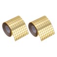 thumbnail image 1 of Uxcell 3200 Pcs Espejos de Mosaico de 5 x 5 mm Cuadrados de Acrílico Autoadhesivos para Decoración de Artesanía DIY, Collage y Creación de Tarjetas, Dorado, 1 of 7