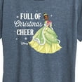 thumbnail image 3 of Disney - Full Of Christmas Cheer Tiana - Women's Short Sleeve Graphic T-Shirt, 3 of 5