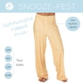 thumbnail image 2 of Hello Mello Snooze Fest Lounge Pajama Pants Soft Sleepwear Bottoms, Hello Sunshine (Women's), 2 of 8