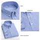 thumbnail image 5 of Blusa de manga larga para hombre Camisa informal juvenil con estampado de rayas verticales y solapa fina para ir de compras a la oficina, 5 of 5