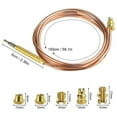 thumbnail image 3 of Trousse de Thermocouple à Gaz 1500 mm M6 pour Foyer, Thermocouple avec Trousse de Remplacement à 5 Écrous, 3 of 9