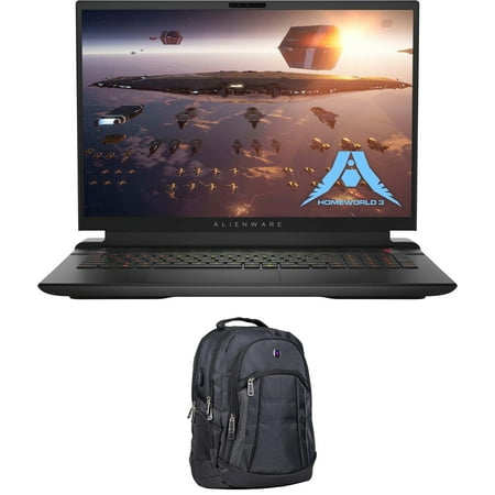 Dell Alienware m18 Gaming/Entertainment Laptop (AMD Ryzen 9 7845HX 12-Core, 18in 480 Hz Wide UXGA (1920x1200), GeForce RTX 4070, 32GB DDR5 5200MHz RAM, Win 11 Pro) with 1680D Backpack