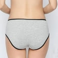 thumbnail image 6 of Baywell Women's Pregnancy Panties Low Waist Abdominal Maternity Plus Size Pregnant Shorts Underwear C 137.5-154lbs, 6 of 10