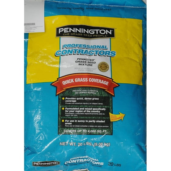 Pennington 20 Lb Penn Contractors Mix S