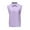 Purple, variant on WTOBBY Men's Summer Solid Color Sports Pocket Buttons Lapel Vest Casual Sleeveless Quick-Drying Lightweight For Outdoor Activities Polo Style Running Comfort Fitness Wear,Black XL
