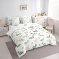 thumbnail image 3 of Manfei Watercolor Dinosaur Bedding Comforter Set 7pcs, Cartoon Wild Animal Full Bedding Set, Kawaii Dino Fitted Sheet Flat Sheet, Breathable Home Decor, 3 of 8