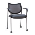 thumbnail image 3 of TygerClaw Mesh Mid Back and Fabric Seat Guest Chair, 3 of 3