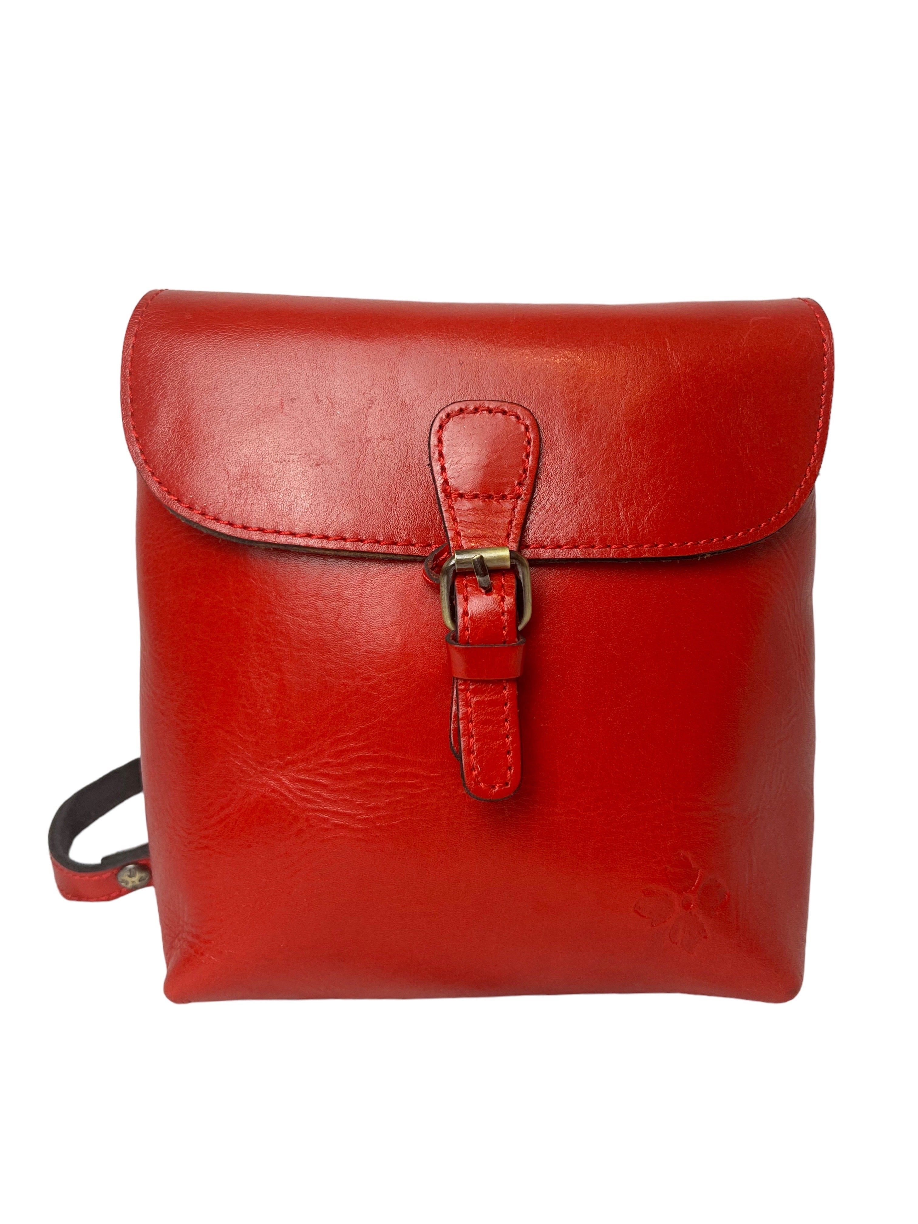 Patricia Nash Vatoni Small Convertible Leather Backpack