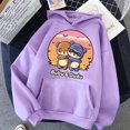 thumbnail image 3 of 2024 mujeres hombres ropa de calle gótica Kawaii Vintage sudaderas de dibujos animados divertido gráfico con capucha Bubu Dudu Y2k sudaderas con capucha estampadas ropa, 3 of 5