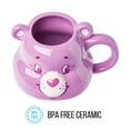 thumbnail image 3 of Silver Buffalo Care Bears - Taza esculpida 3D de cerámica con oso compartido, 20 onzas, 3 of 7