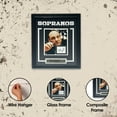 thumbnail image 5 of Encore 163-99 14 x 18 in. The Sopranos Replica Auto Photo Frame, Black, 5 of 7