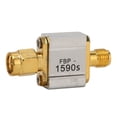 thumbnail image 3 of Satellite Positioning Bandpass Filter, Metal GPS SAW Bandpass Filter SMA Interface 24K Gold Plated Structure Increase Dynamic Range  for Passive Antenna System, 3 of 7
