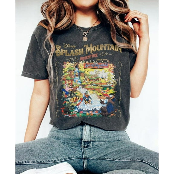 Retro Disneyland Splash Mountain Shirt, Disney Splash Mountain shirt, Vintage Disneyland Shirt, Disney Group Shirt, Disney Family Trip Shirt