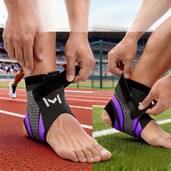 Lightweight Sports Ankle Support Brace for Enhanced Stability and Compression During Athletic Activities