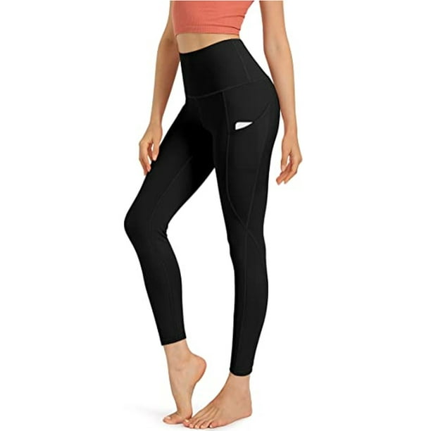 Leggings for Women Non See Through-Workout High Waisted Tummy Control  Running Yoga Pants