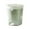 Green-GN-home supplies, variant on LEFTHIGH Home Household Kitchen Trash Can Bedroom Toilet Lidless Bathroom Garbage Bin 10.6x9.4x9.4 Inches Plastic Waste Basket Christmas
