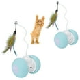 thumbnail image 3 of Jouets Interactifs pour Chats, Longue Autonomie 3 Modes Contrôle Automatique Roue d'Exercice Amusante pour Chats Modèle Debout, Modèle Chat Fortuné, 3 of 8