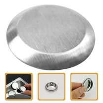 WHAMVOX 6pcs Kitchen Faucet Hole Covers Stainless Steel Sink Hole Plugs Sink Tap Hole Decorative Covers