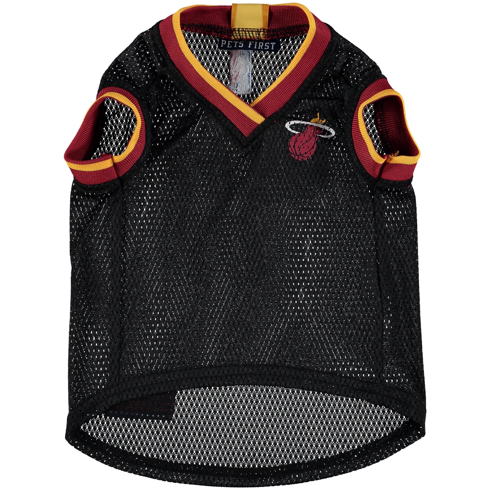 Miami Heat Mesh Dog Basketball Jersey