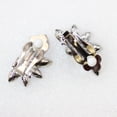 thumbnail image 2 of Faship Gorgeous Purple Floral Clip On Style Earrings, 2 of 4