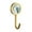 D, variant on 1 Set Hook with Double-Sided Tape Household Hooks Household Hooks For Wall Hanging (D)