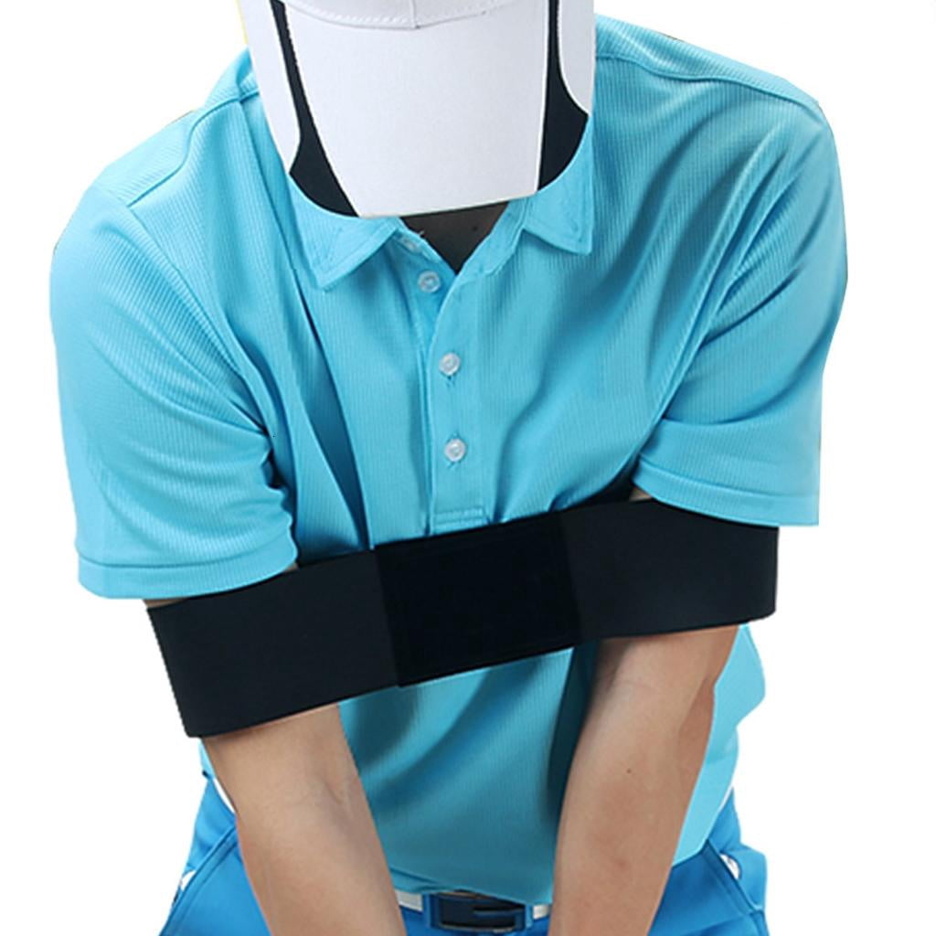 Yihuala Adjustable Golfs Grip Trainer With Elastic Resistance Band For Adults Teens Practice Swing Muscles Memory Development