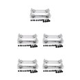 thumbnail image 2 of maskred ECX 1/12 RC RGT 136100 With Aluminium Alloy Rear Bumper Rear Bumper For ECX 1/12 Rc RGT 136100 Made Of Aluminium Alloy silver 5Set, 2 of 6