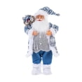 thumbnail image 3 of Estatua de Papá Noel, figura de Papá Noel de pie de 23,6 pulgadas, figura de Papá Noel de pie para Navidad para año Nuevo, habitación, exterior, 3 of 8