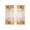 Yellow, variant on Green Leaf Sheer Curtains 63 Inch Length 2 Panels Set, Fall Plant Country Vintage Watercolor Beige Voile Window Treatment Rod Pocket Curtains Sheers Drapes for Bedroom/Living Room/Kitchen 52x"63"x2