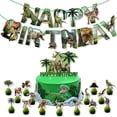thumbnail image 3 of Kit de globos de látex para fiesta de cumpleaños de dinosaurios, 43 globos, 3 of 4