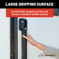 thumbnail image 4 of Lippert Components Entry Door Handle Extension 2022301969 LatchXtend; Black; Aluminum And Steel; 20 Inch Length x 4 Inch Width; With Mounting Hardware And 2 Keys, 4 of 6