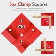 thumbnail image 2 of 4Pcs Multipurpose 90° Angles Clamps Woodworking Tool Accuracy Alignment Clamps For Box Miters Joint Projects, 2 of 8