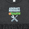 thumbnail image 4 of Inktastic Aircraft Mechanic in Training Future Occupation Girls Baby Dress, 4 of 5
