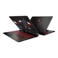 thumbnail image 6 of OMEN by HP Laptop 15-dc0045nr - Intel Core i7 - 8750H / up to 4.1 GHz - Win 10 Home 64-bit - GF GTX 1070  - 32 GB RAM - 512 GB SSD NVMe - 15.6" IPS 1920 x 1080 (Full HD) @ 144 Hz - Ethernet, Fast Ethernet, Gigabit Ethernet, IEEE 802.11b, IEEE 802.11a, IEEE 802.11g, IEEE 802.11n, IEEE 802.11ac, Bluetooth 4.2 - Wi-Fi 5 - shadow black, carbon fiber pattern (cover), sandblasted hairline keyboard frame finish - kbd: US, 6 of 14