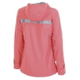 thumbnail image 3 of Charles River Apparel 5099 Women's New Englander Rain Jacket-Coral/Reflective-XS, 3 of 3