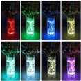 thumbnail image 3 of 4 Pcs Pool Lighting Underwater Magnetic Waterproof Underwater Light 13 LEDs RGB Colour Changing Underwater LED with RF Remote Control for Vase Base, Pond, Aquarium, Interior Decoration, 3 of 9
