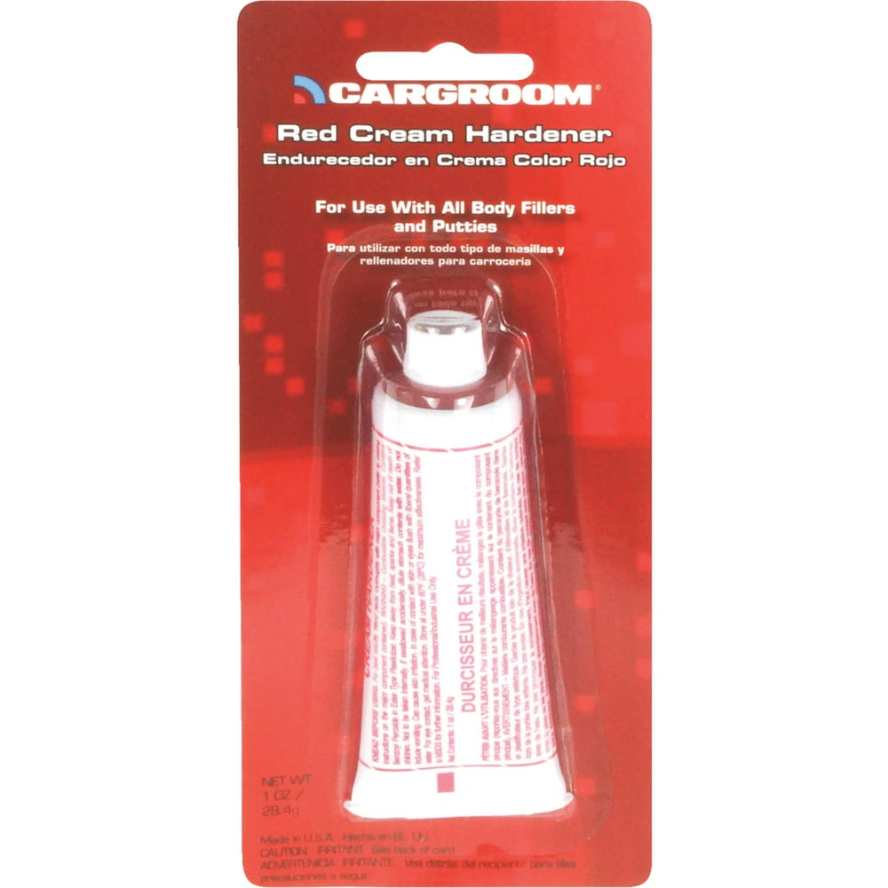 Blue Magic 77100 1 oz Cargroom Red Cream Body Filler Hardener Walmart