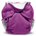 thumbnail image 2 of Kanga Care Lil Joey Newborn All in One AIO Cloth Diaper (2pk) Orchid 4-12lbs, 2 of 5