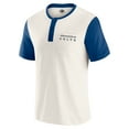 thumbnail image 2 of Men's Darius Rucker Collection by Fanatics Cream Indianapolis Colts Henley Colorblock Slub Pocket T-Shirt, 2 of 6