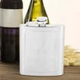 thumbnail image 2 of BOROCO Bouteille de Whisky Alcoolisée Carrée en Acier Inoxydable, 2 of 8