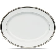 Noritake Austin Platinum Medium Oval Serving Platter